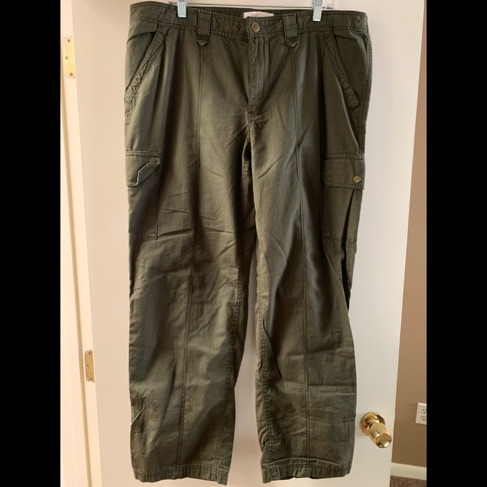 Eddie Bauer Ripstop Cargo Pants sz 16W